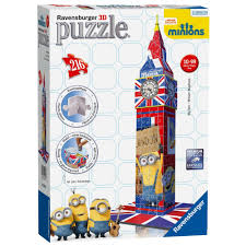Maybe you would like to learn more about one of these? Ravensburger DÄ—lionÄ— 3d Puzzle Big Ben Minion Mayhem