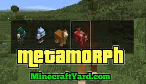 Morph mod 1.17.1/1.16.5 allows the player to morph into any mob after killing it. Metamorph Mod 1 17 1 1 16 5 1 15 2 1 14 4 For Minecraft