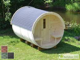 Finn Art Fass Sauna Premium 300 Fasssauna Saunaofen Fass