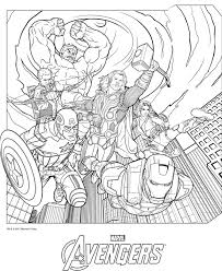 130 Dessins De Coloriage Avengers A Imprimer