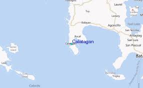 Philippines, batangas city, lualhati street, barangay sta ana, calatagan. Calatagan Tide Station Location Guide