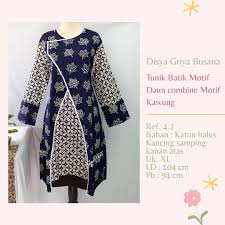 Check spelling or type a new query. Disya Fashion Tunik Batik Motif Daun Combine Motif Facebook