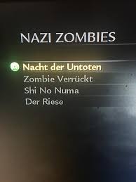 World at war, and featured a tutorial map and maps called nacht der untoten, shi no numa and der riese, with a downloadable map named zombie verrückt. How Can I Unlock Remaining World At War Maps Codzombies