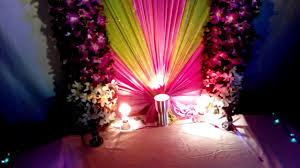 Ganpati Decoration At Home 2014 Youtube Decorating with fabric is easy and affordable.