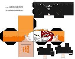 Bleach Anime Paper Paper Toys Birthday Party Crafts The easiest way to create and download free minecraft skins for your character. pinterest