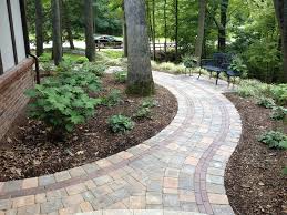 Remove the paver and make the necessary cut to it. Paver Walkway Pictures Gallery Landscaping Network