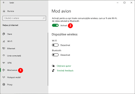 Cum activezi sau dezactivezi Modul avion în Windows