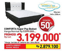 Daftar harga spring bed bigland terbaik all size. Promo Harga Comforta Matras Spring Bed Terbaru Minggu Ini Katalog Carrefour Hemat Id