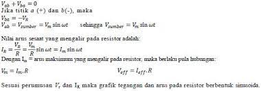 I = v/r = v m /r sin w t i = i m sin w t v m = tegangan maksimum induktor dalam rangkaian arus bolak balik • reaktansi induktff : Listrik Arus Bolak Balik Ac Belajar Dengan Eksperimen