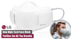 Lg electronics has introduced a new wearable air purifier called the puricare. Lg Electric Face Mask With Air Purifier Technology Youtube
