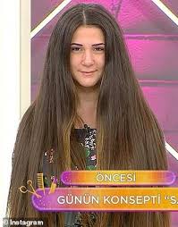 For all bold, wild, and spiced up look, you must not miss out on this latest katrina kaif's new look. Woman Faints On Turkish Tv Show As Hairdresser Cuts 12 From Long Hair Daily Mail Online