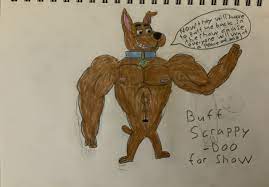 Scrappy doo muscles by Akizu99 -- Fur Affinity [dot] net