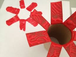 As i mentioned last post i've been busy making roller stamps. Toilet Roll Tube Stamping My Kid Craft