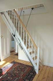 Image Result For Attic Pull Down Stairs House Stairs Attic Stairs Attic Rooms