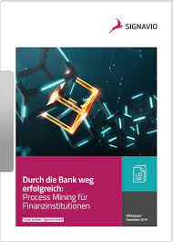 Wir zwängen uns durch die öffnung, krochen durch das loch. Durch Die Bank Weg Erfolgreich Mit Process Mining Signavio