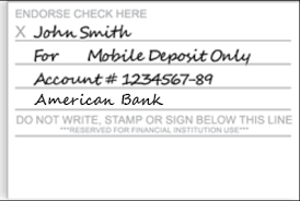They person you sign your check over to will have. Faq American Bank Of Beaver Dam