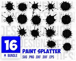 Paint Splatter Svg Paint Splash Svg Paint Streak Svg Ink Splatter Svg Ink Splatter Paint Splatter Ink Logo