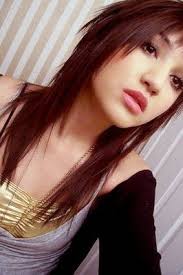 Coupe De Cheveux Mi Long Effile Avec Frange 2015 Coupe Cheveux Mi Long Cheveux Mi Long Coiffures Emo Pour Fille