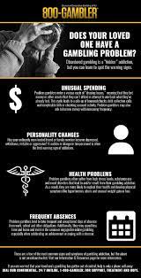 Infographic: Does Your Loved One Have A Gambling Problem? | 800-Gambler |  800Gambler.org