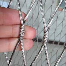Woven Type Stainless Steel Cable Net Not Only Made Into Ferrule Type But Also Could Be Done As Woven Type Mesh Fencing Metal Wire Wire Mesh