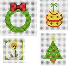 Whether you feel inspired to make gifts, to add some personal decorations to the tree or to stitch all your cards. Four Simple Christmas Cross Stitch Patterns For Card Making Etsy Cross Stitch Patterns Christmas Christmas Cross Stitch Christmas Cross Stitch Patterns Free
