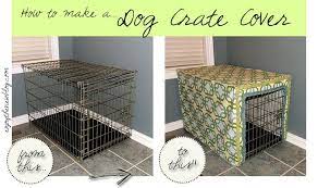 How To Make A Dog Crate Cover Waverize It Dog Crate Cover Diy Dog Crate Diy Dog Kennel