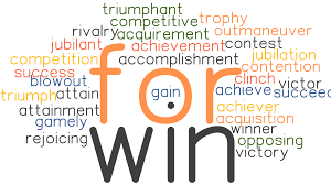 For Win Synonyms And Related Words What Is Another Word For For Win Grammartop Com