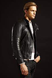 Belstaff The Men S Store Saks Com Leather Jacket Men Leather Jacket Outfit Men Celebrities Leather Jacket