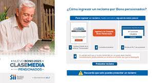 Check spelling or type a new query. Servicio De Impuestos Internos Sii Chile Nuevo Bono 2021 Clase Media Revisa En Esta Imagen Como Ingresar Un Reclamo Por Bono Pensionados Facebook