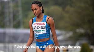 1.81 m (5 ft 11 1 ⁄ 2 in). World Athletics Mother Daughter Duo Fiona May And Larissa Iapichino Facebook