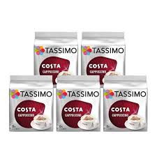 Baronet coffee baronet french vanilla decaf coffee pods. Costa Tassimo Cappuccino Coffee Pods 40 Servings Costco Uk