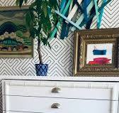 DIY Bamboo Molding- I actually came up with this hack in 2015 and the original long version can be found on my blog. Materials used are 1/2 round wood molding, wood putty, putty knife, old plastic ...