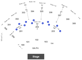 The Amphitheater At The Wharf Seating Chart Ticket Solutions