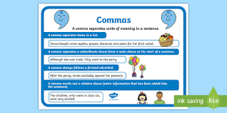 7 tips for teaching english to beginners teaching beginners can be a daunting prospect, especially when it's a monolingual group and you know nothing of their language, or it's a multilingual group and the only common language is the english you've been tasked with teaching them. Commas Punctuation Poster Primary Resources