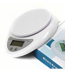 Weight scale machine for 1 gram to 5 kg. Kitchen Electronic Scale 1g 5kg White Digital Scale Buy Pure Ca 9 99