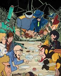 Venture Bros Sound Bits Comic Books Art Science Poster Tag Art