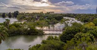It lies along the rio grande opposite matamoros, mexico, 22 miles (35 km) from the river's mouth. Brownsville Ranks As A Best City Vbr
