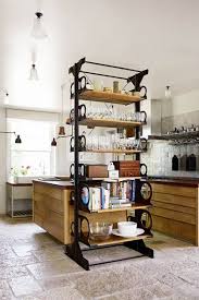 Metal kitchen shelves industrial look ceiling basement ideas. Kitchen Ideas And Designs House Garden