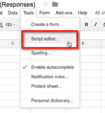 Google Script - Create a Drop-Down List from Spreadsheet Column