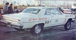 Malcolm Durham Early Strip Blazer Drag Racing Stock Car Drag Cars