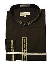 It's a great base for a formal event, at the office or dressed down for a more casual occasion. Designer Black And Gold Mens Dress Shirt For Men On Sale Today