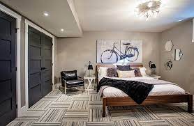 As you can see from the before photo the room was long and narrow. 9 Easy Bedroom Basement Ideas Design Tips