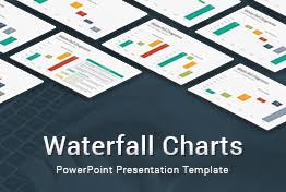 Waterfall Charts Diagrams Powerpoint Template Slidesalad