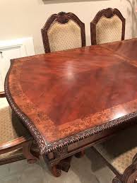 Formal Dining Table Wood With 6 Chairs For Sale In Bellaire Tx Offerup Formal Dining Tables Formal Dining Room Sets Dining Table