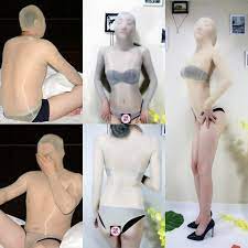 Ultra Shiny Total Encasement pantyhose long sleeve Bodysuit top closed hood  | eBay