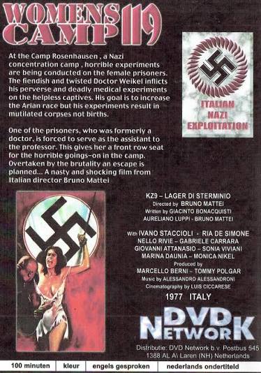 Women's Camp 119 DVD (KZ9 - Lager di sterminio) (Netherlands)