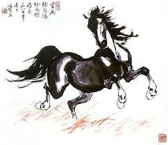 Sức sống căng tràn của loài Ngựa trong tranh Từ Bi Hồng