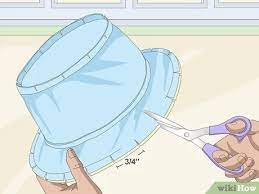 Make sure it fits the sweatband nice and snug. How To Make A Bucket Hat With Pictures Wikihow