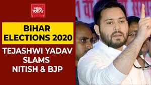 Rjd Leader Tejashwi Yadav Slams Bihar Cm Nitish Kumar Bjp India Today Exclusive Youtube
