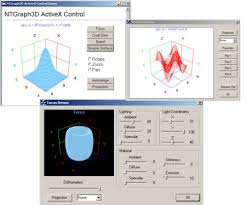 3d plot chart graph activex control opengl codes